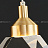 Подвесной светильник со стеклянным плафоном в форме кристалла из хрусталя K9 на подвесе CRISTEL B черный фото 22