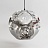 Подвесной светильник Curve Ball 40 см  Серебро фото 8