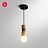 Дизайнерский деревянный подвесной светильник в скандинавском стиле SASH B фото 8