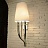 Настенный светильник Ipe cavalli Brunilde Wall Золотой 92 см  Черный фото 5