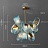 Серия дизайнерских люстр на лучевом каркасе со стеклянными рассеивателями в форме лепестков с панцирной поверхностью LUCIA A  фото 2
