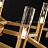 Серия дизайнерских люстр со стеклянными плафонами цилиндрической формы на разветвленном каркасе INGARDA E фото 12