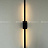 Настенный светильник Dots line double 60 см  Золотой фото 9