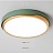 Светодиодный деревянный потолочный светильник LID 62 см  Зеленый фото 11